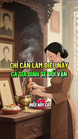 Anh chị nắm ngay mẹo này để biết cách đổi vận mang lại may mắn cho gia đình mình nhé. #giatien #thocung #khanvai #tamlinh #cuuhuyenthatto #bacoongmanh #samhoi 