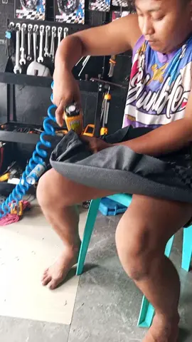 SAND PAPER  Seat Cover INDO CO #sand #paper #seat #cover #indo #co #waterproof #fgpツviral #typ #trending #fyp #honda #click 