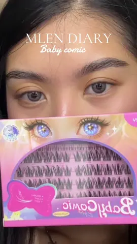 Lemnya praktis, remover-nya lembut, hasilnya lentik natural✨💖 Mlen Diary tuh triple threat! #mlendiary #lashes #bulumatapalsu #manga #babycomic