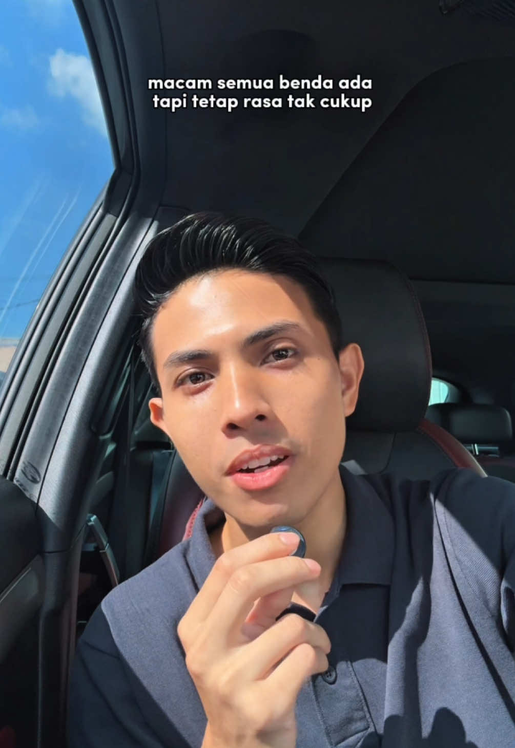 Bila dah tak rasa apa-apa… itu mungkin petanda, jiwa kau perlukan Dia.