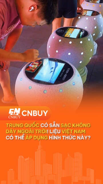 Đi bộ cũng sạc được điện thoại? Thâm Quyến chơi lớn với sạc không dây công cộng! #trungquoc #trending #cnbuy #sackhongday #congnghetuonglai 