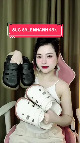 dép sục sale 49k #sụcnữ  #depsuc  #depsucnu  #giaydepnu 