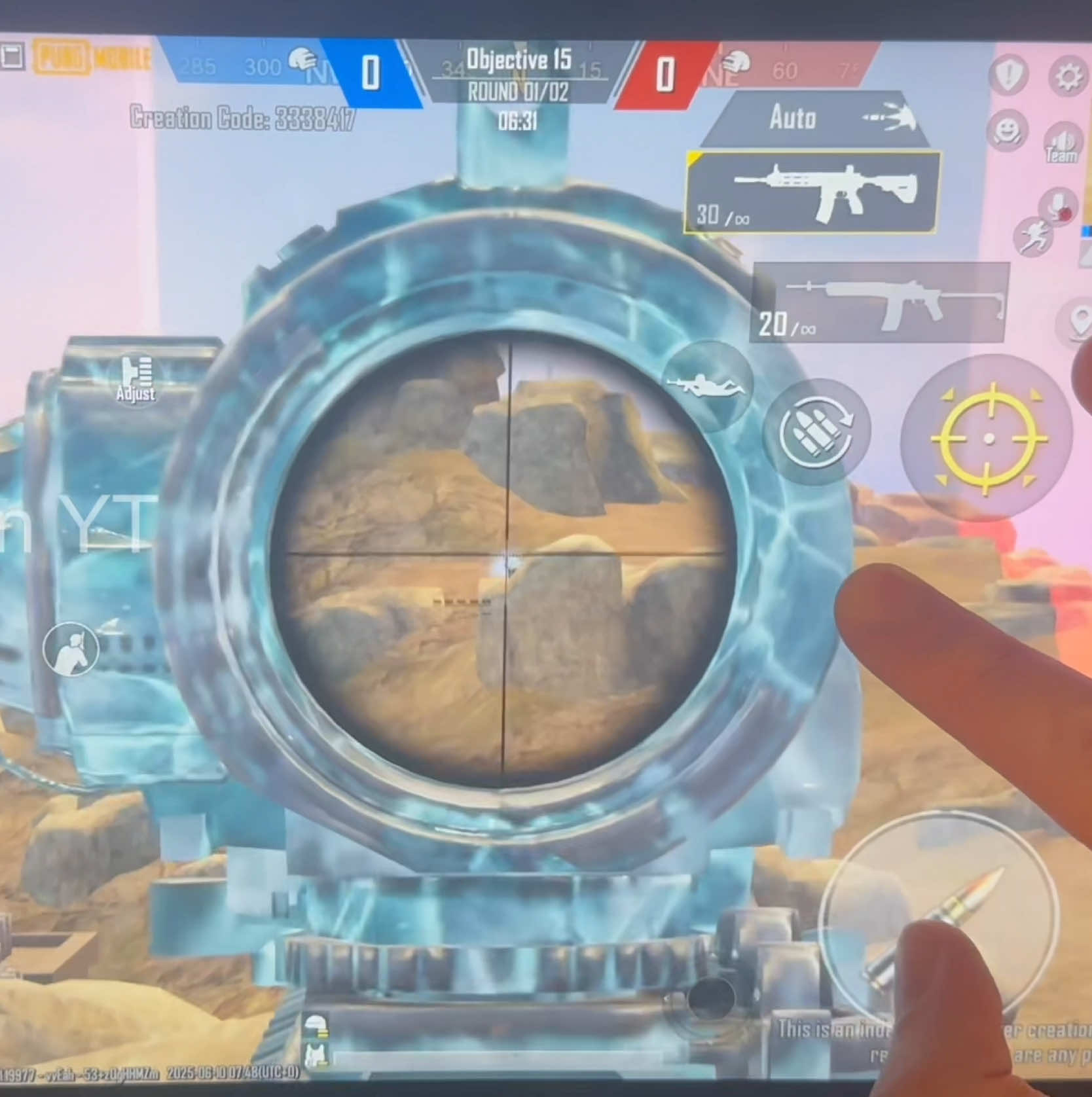 One handed handcam + sensitivities #PUBGMOBILE #Feitz #PUBGMVIP 