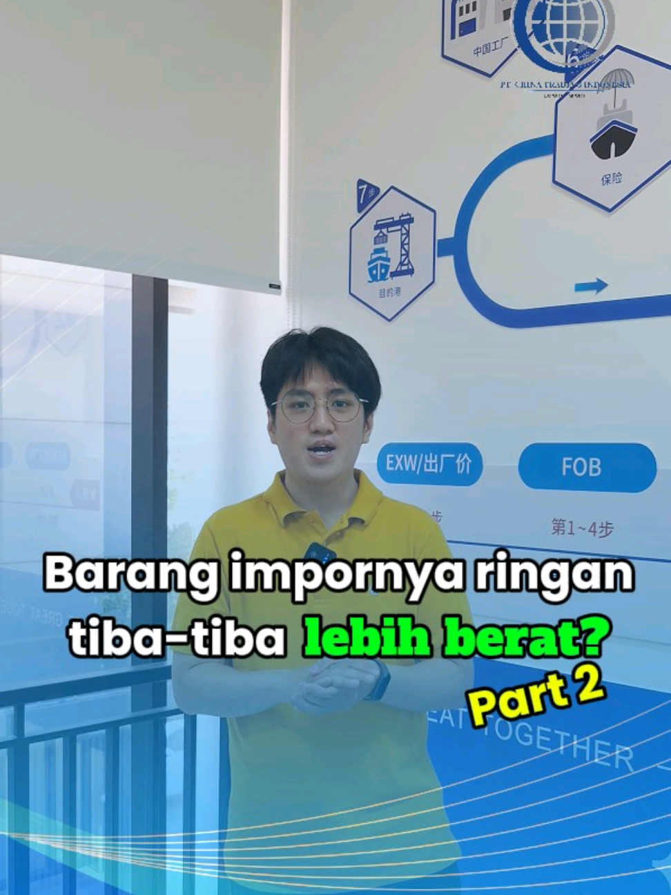 Di video kemarin mimin udah bahas kenapa barang impor yang dikirim via Air Freight bisa lebih berat dari berat aktualnya!hal itupun berlaku juga di pengiriman sea freight loh! Mau tau seperti apa? Simak videonya sampai habis! #import #volume #seafreight 