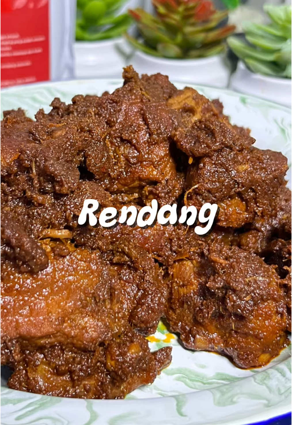 Cara simpel masak rendang 🤩#padang #rendang #minangkabau 