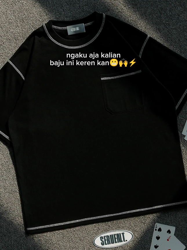 Kaos Distro Servent Jumbo Oversize #outfit #kaoscowok #kaosoversize 