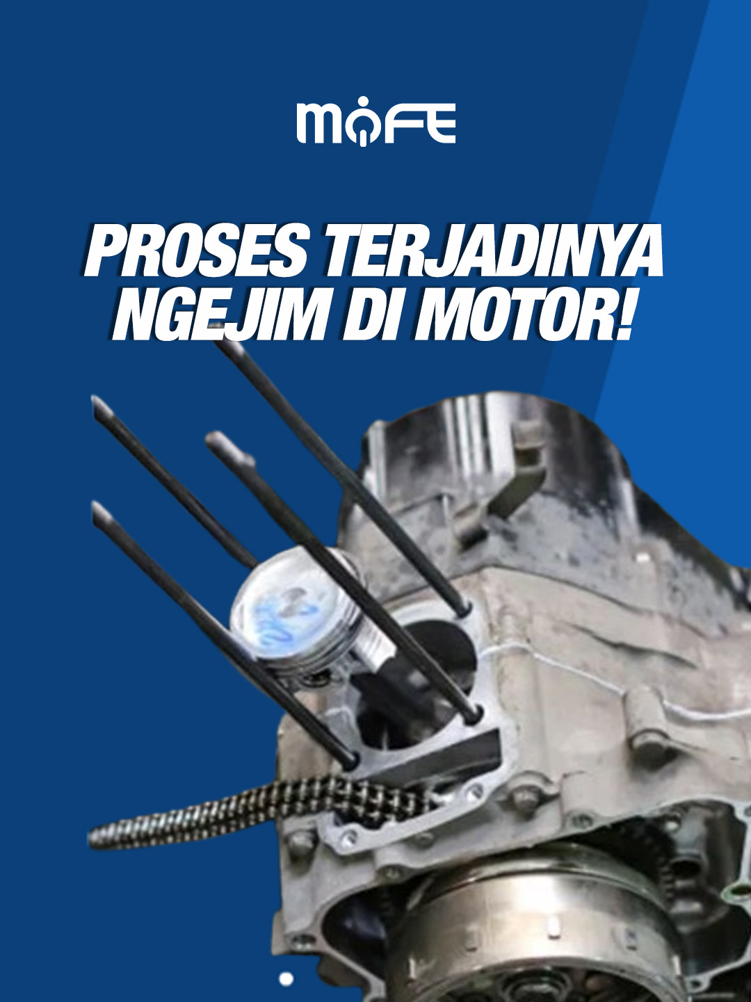 Bahaya banget kalo motor kamu ngalamin ngejim! Pernah alamin ngejim gak? Share pengalaman kalian dong! Oh ya rutin rawat motor kamu biar harga jualnya tetap tinggi, nanti kalau mau beli/jual motor bekas bisa ke MOFE aja! Sini mampir klik link di bio! #ngejim #motorngejim #pistonngejim #turunmesin #motorturunmesin #bongkarmesin #mesinmotor #tipsmotor #mekaniktiktok #jualmotor #motorbekas
