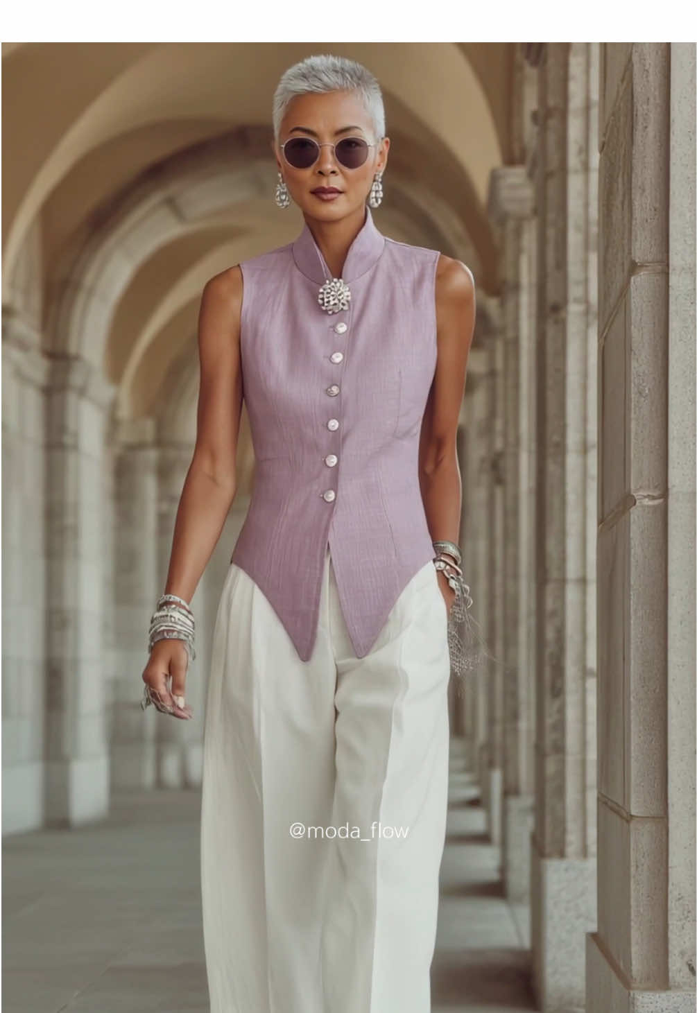 Chic Italian Summer Looks for Women Over 60 🌞🇮🇹 #maturefashion #timelessstyle #over60beauty 