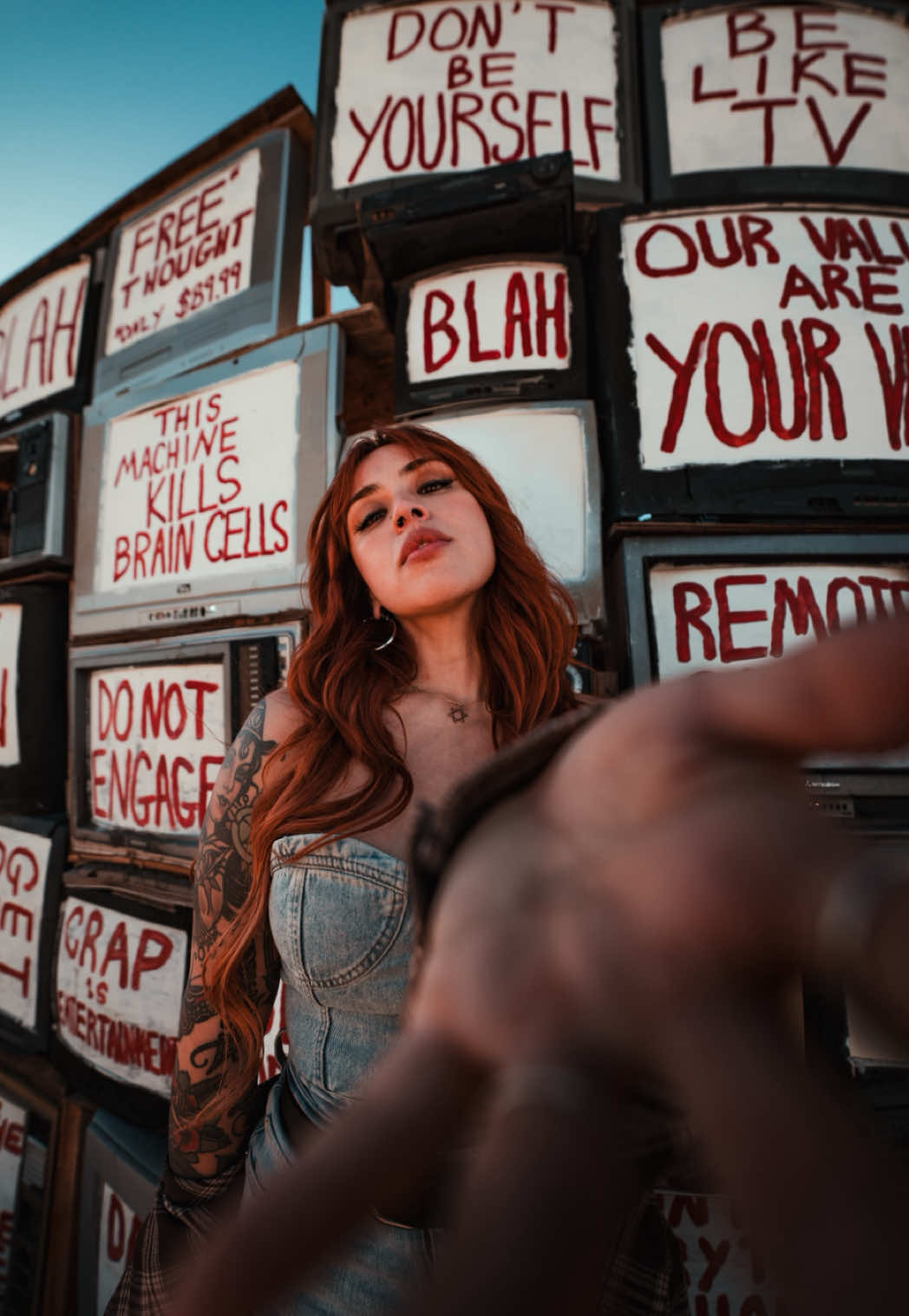 Found the real life GTA spot in California This is Salvation Mountain and Slab City Such a unique experience visiting here! 📸 Sony a7cii #cinematic #salvationmountain #slabcity #sonyalpha