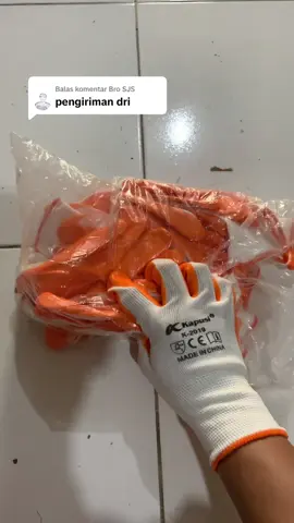 Membalas @Bro SJS sarung tangan lapis karet sarung tangan safety #sarungtangankerja #sarungtangan 