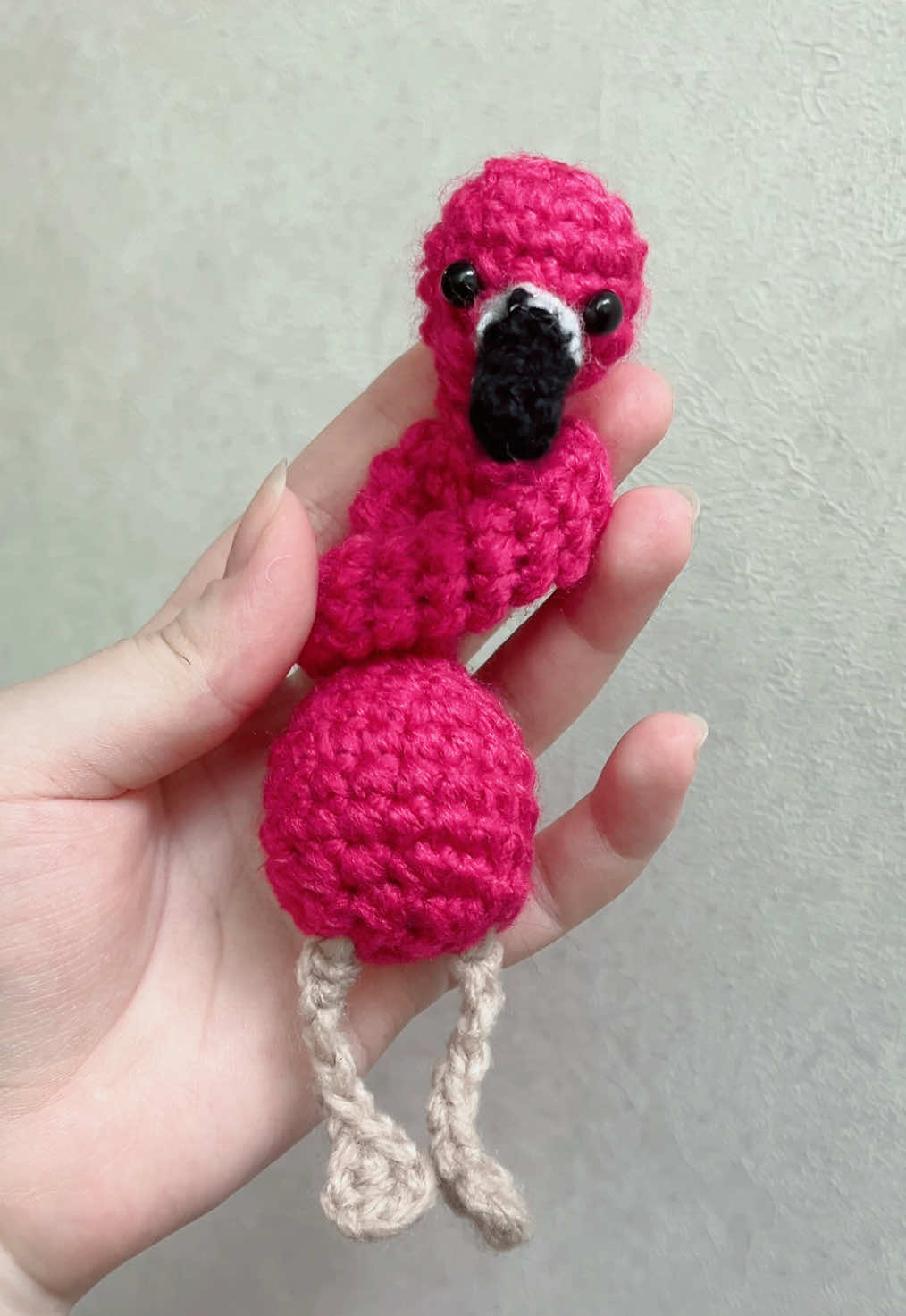 くびながフラミンゴ🦩 #あみもの #編み物 #編み物好きと繋がりたい #編み物好き #かぎ針 #クロバー #毛糸 #あみぐるみ #くびなが#フラミンゴ#くびながフラミンゴ#🦩#ヤーンアンダー #おすすめ #おすすめにのりたい #fyp 