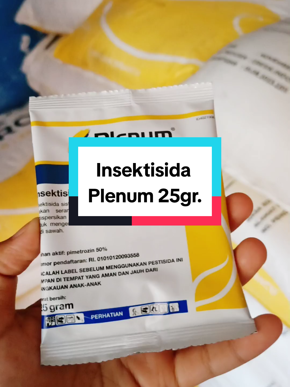 Membalas @refastenlissteelSatu sachet Insektisida Plenum 25gr ini dapat digunakan hingga 2 tangki 16L. #syngenta #insektisida #plenum #plenum25gr #wereng #kutukebul #padi #cabai #ampuh #handal #populer #relevan #fyp #fypシ゚ #fypシ゚viral #satukontentiaphari #30harireviewproduk 
