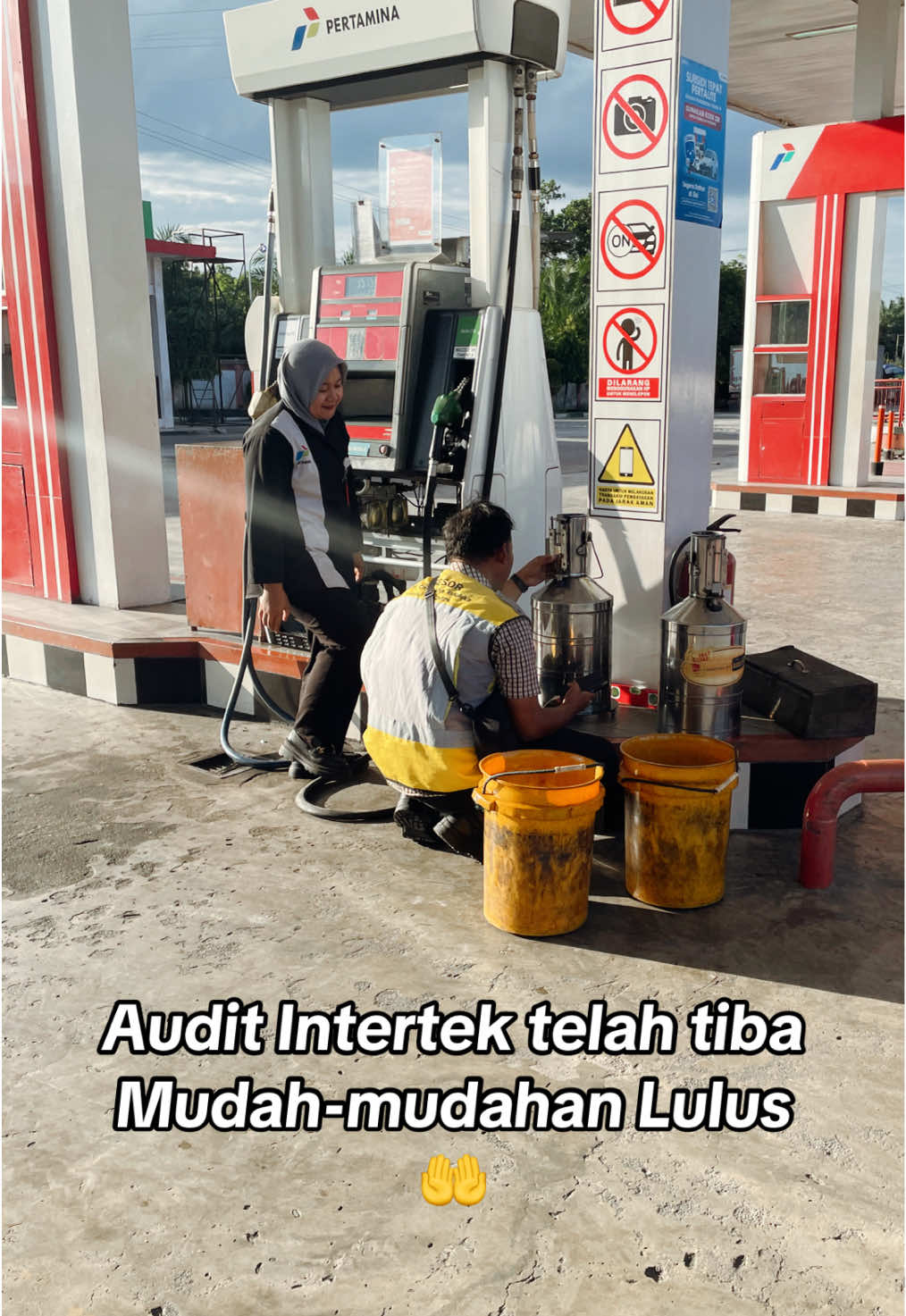 Audit Intertek telah tiba #spbupertamina #spbu #spbuviral #pertamina #pastipas