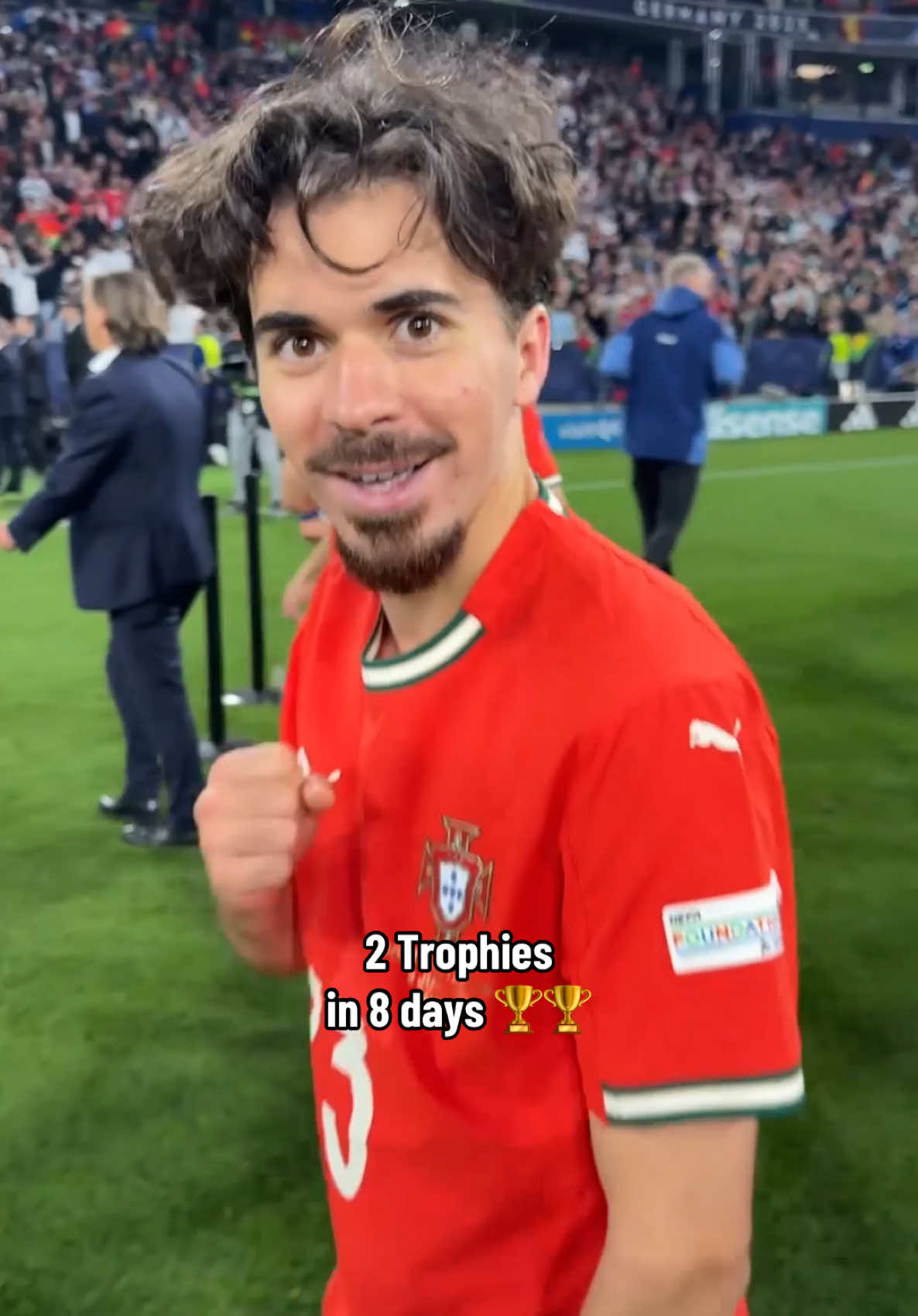 Vitinha in Munich 🤩👏 #NationsLeague #PortugalvsSpain #Vitinha 