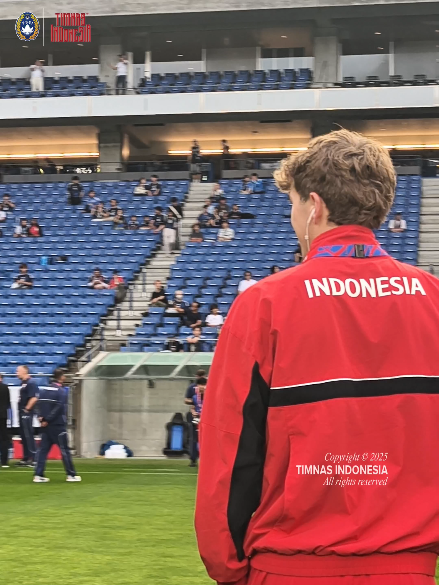 Tiba di stadion disambut #GarudaFans 🙌 #KitaGaruda