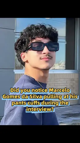 Did you notice Marcelo Gomes da Silva pulling at his pants cuffs during the interviewNobody realizes the three major inhumane treatments he went through in the detention center.#us #celebrity #entertainment #MarceloGomesdaSilva #fyp 
