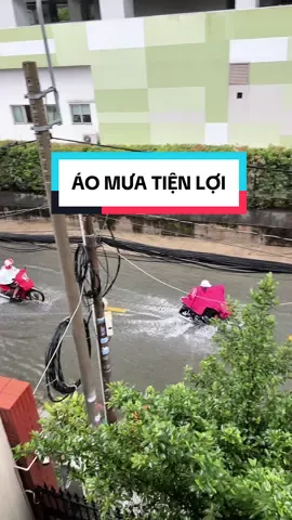 Áo mưa tiện lợi #aomua 
