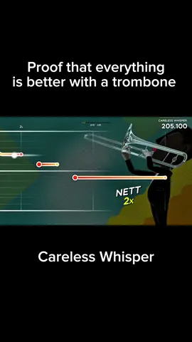 Careless Whisper on Trombone #trombone #trombonechamp #gaming #carelesswhisper 