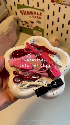 làm đầy hộp kẹp tóc với tuii 🖇️🎀  #unbox #unboxing #fyp #xh #viralvideo #keptocxinh #keptoc #setkeptoc 