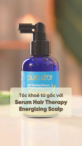 Giải pháp đột phá cho mái tóc thưa yếu! Tinh chất Therapy Energizing Scalp 