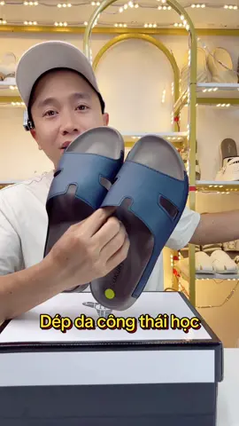 Dép da bò chữ K đế công thái học cực đẹp cực lịch sự, đi cực kì thoải mái, siêu bền mà giá chỉ hơn 100k thôi ạ #manhgiay #manhbangiay #depnam #depda #depquaingang 