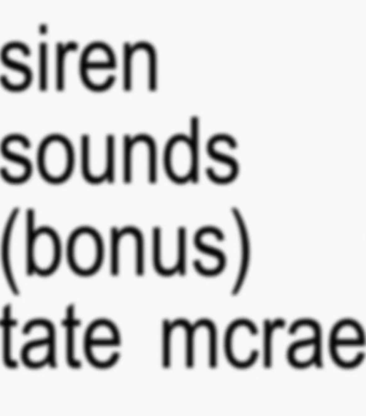 dare i say this is easily on the list of top 10 tate songs #sirensounds#soclosetowhat#thinklater#misspossesiveworldtour#tour#tatemcrae#tateslte
