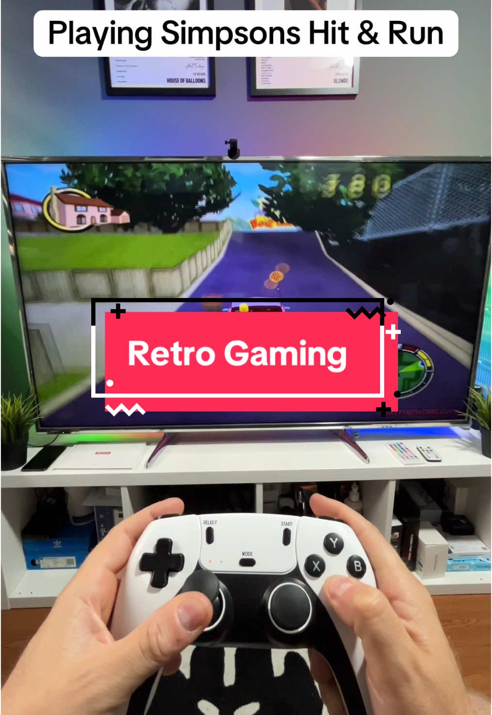 I’ve been grinding simpsons hit and run 🏃🏼‍♂️  #simpsonshitandrun #gaming #retrogames #ps1 #ps2 #n64 #TikTokMadeMeBuylt 