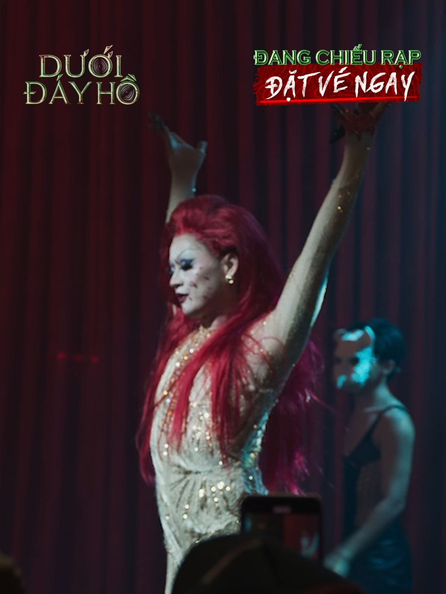 Thanh Duy biến hoá ma mị trong tạo hình drag queen, là điểm sáng lớn của phim Dưới Đáy Hồ #DuoiDayHo #ThanhDuy