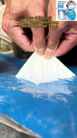 BUY 1 TAKE 1 5M Aluminum Foil Butyl  Waterproof Tape For roof leak Roof Sealant