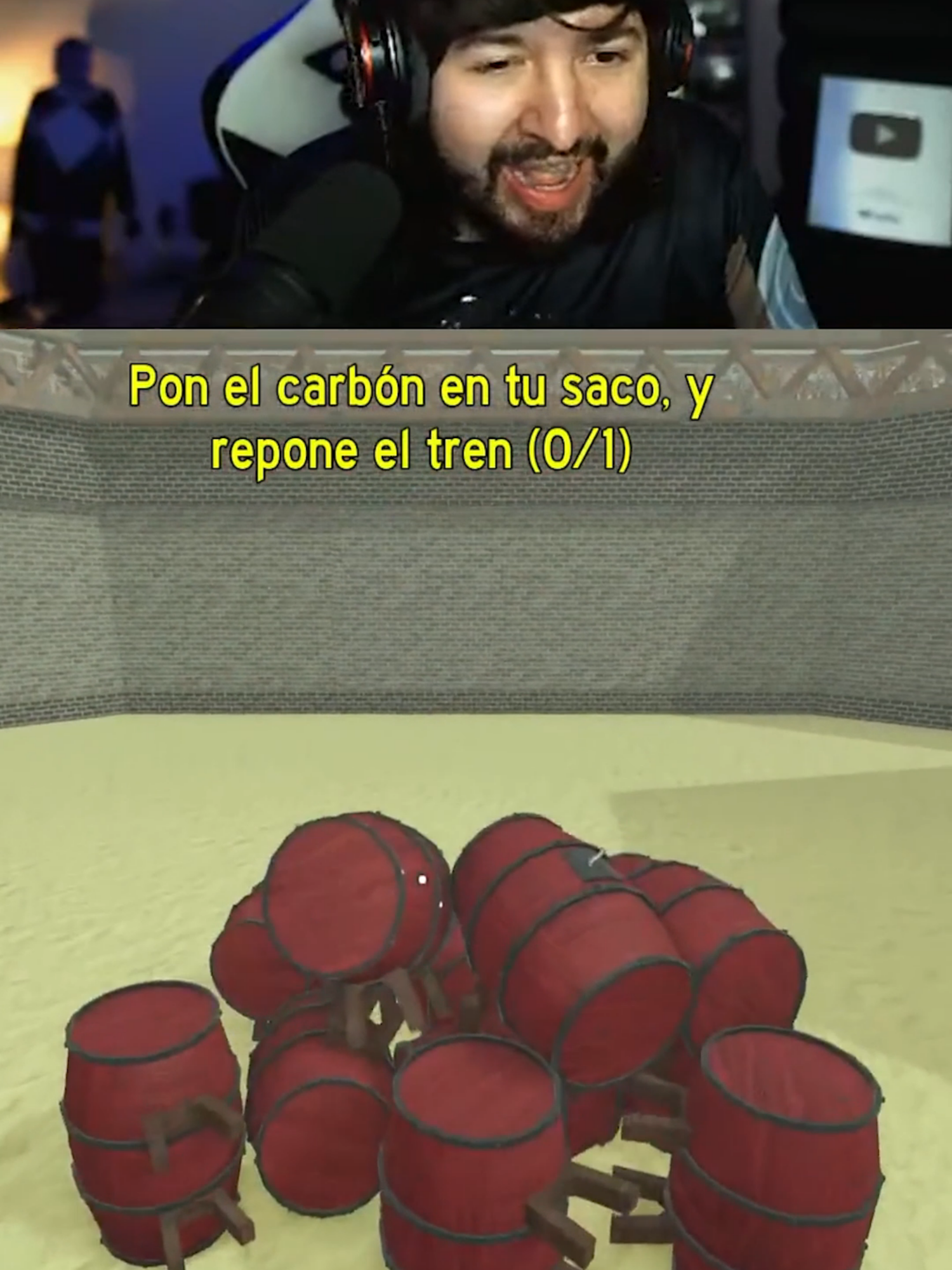 GOLIATH vs BARRILES EXPLOSIVOS en DEAD RAILS#deadrails #rielesmuertos #robloxedits #goliath #jefe #prision #stillwater #enemigo #tnt #barriles #polvora #tesla