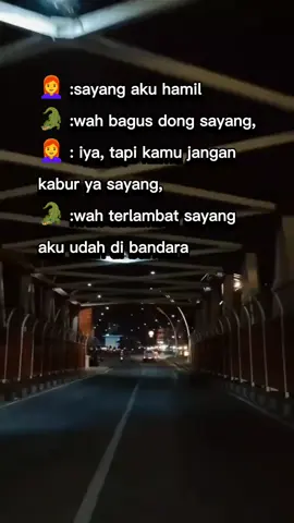 terlambat sayang 😅