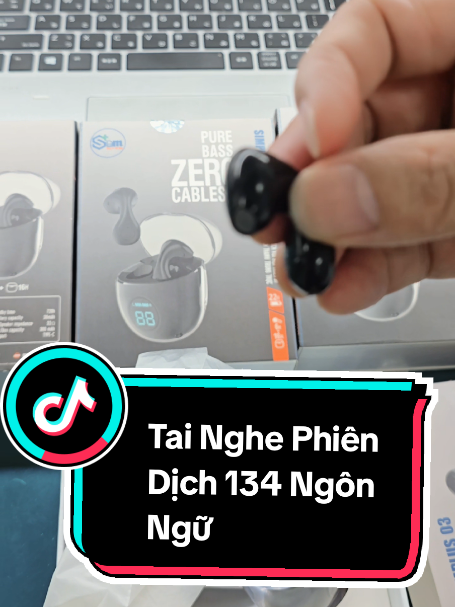 Hướng dẫn biến tai nghe thường  thành tai nghe phiên dịch được 134 ngôn ngữ #giahuemobile #giahue #tainghephiendich 