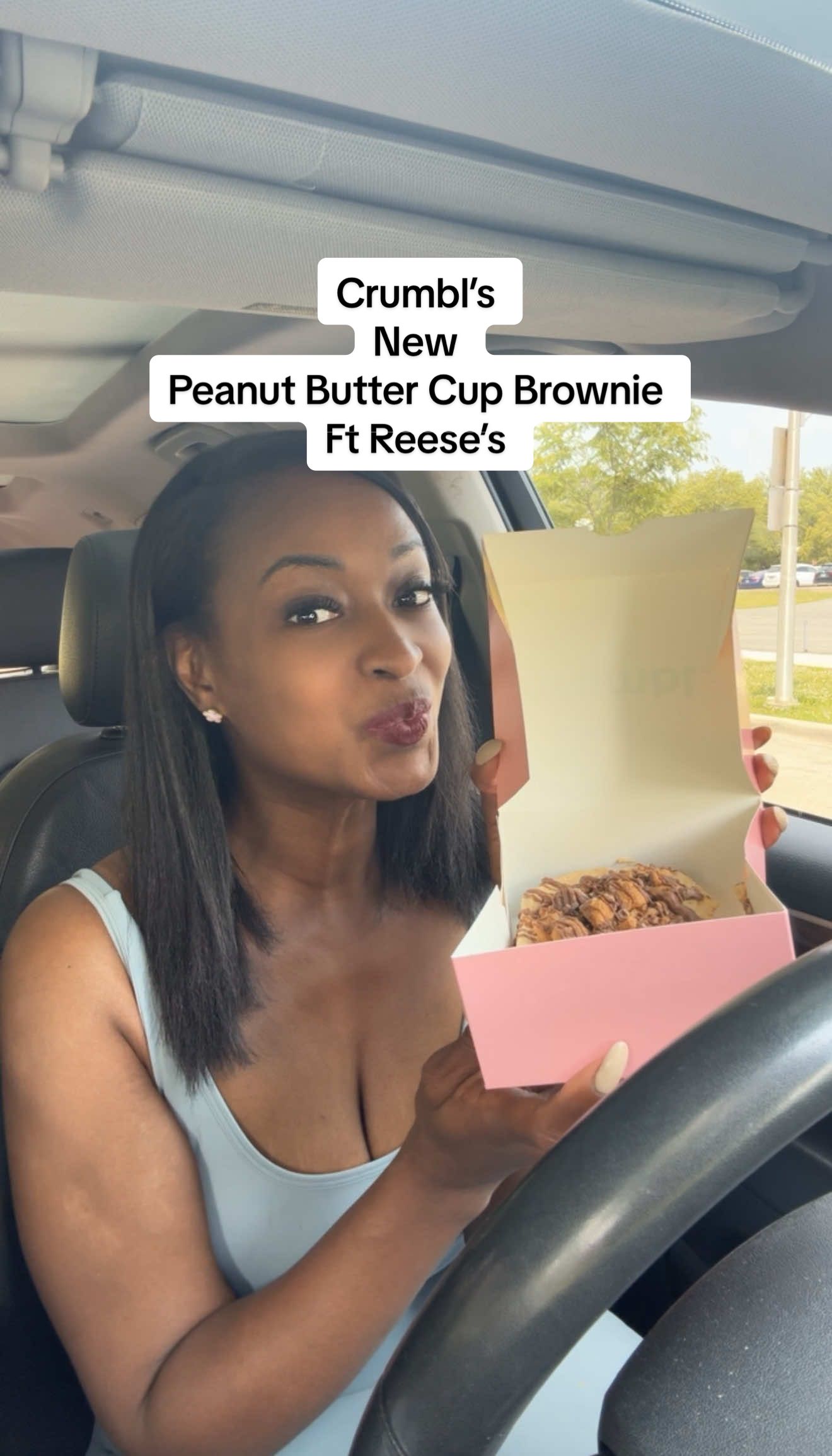 In this weeks lineup at @Crumbl , we finally have another new item - the Peanut Butter Cup Brownie ft @Reeses 🙌🏽  Are you all grabbing this one? . . . . #planesandplates #crumblcookies #chicago #thingstodoinchicago  #chicagoinfluencer #chicagorestaurants #foodreview #foodporn #312food #Foodie #food #eatingfortheinsta #traveling #travel #travelgram #wanderlust #chicagofoodie  #foodpics #foodphotography #crumbl #fyp #explorepage #chicagofood # #eeeeeats #forkyeah #viral #dessert #crumblreview