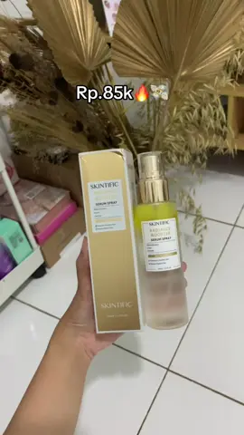 skintific radiant booster serum spray cuma 85ribu!!! Harga diskon terbatas!!!
