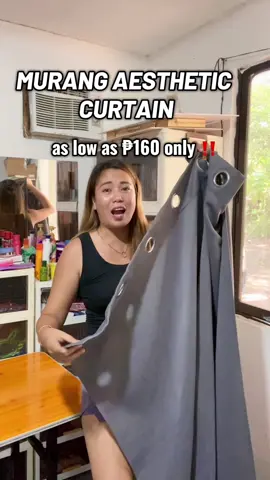 Lakas maka aesthetic sa bahay #curtain #plaincurtain #ringcurtain #homedecor #homeaccessories 