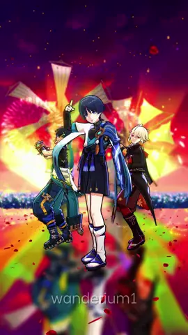 #wanderer #kazuha #kinich #genshin 