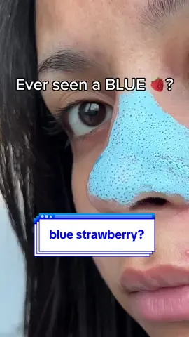 Ever seen a blue strawberry? 🍓👀 Take care of your blackheads and large pores with @medicube global ‘s Zero Pore Blackhead Mud Mask~! 💙 Comment down below if you have a strawberry nose too!👇 #stylekorean #stylekorean_global #kbeauty #koreanskincare #skincare #skincaretips #skincareroutine #medicube #pores #nosestrips #blackheads #blackheadsremoval 