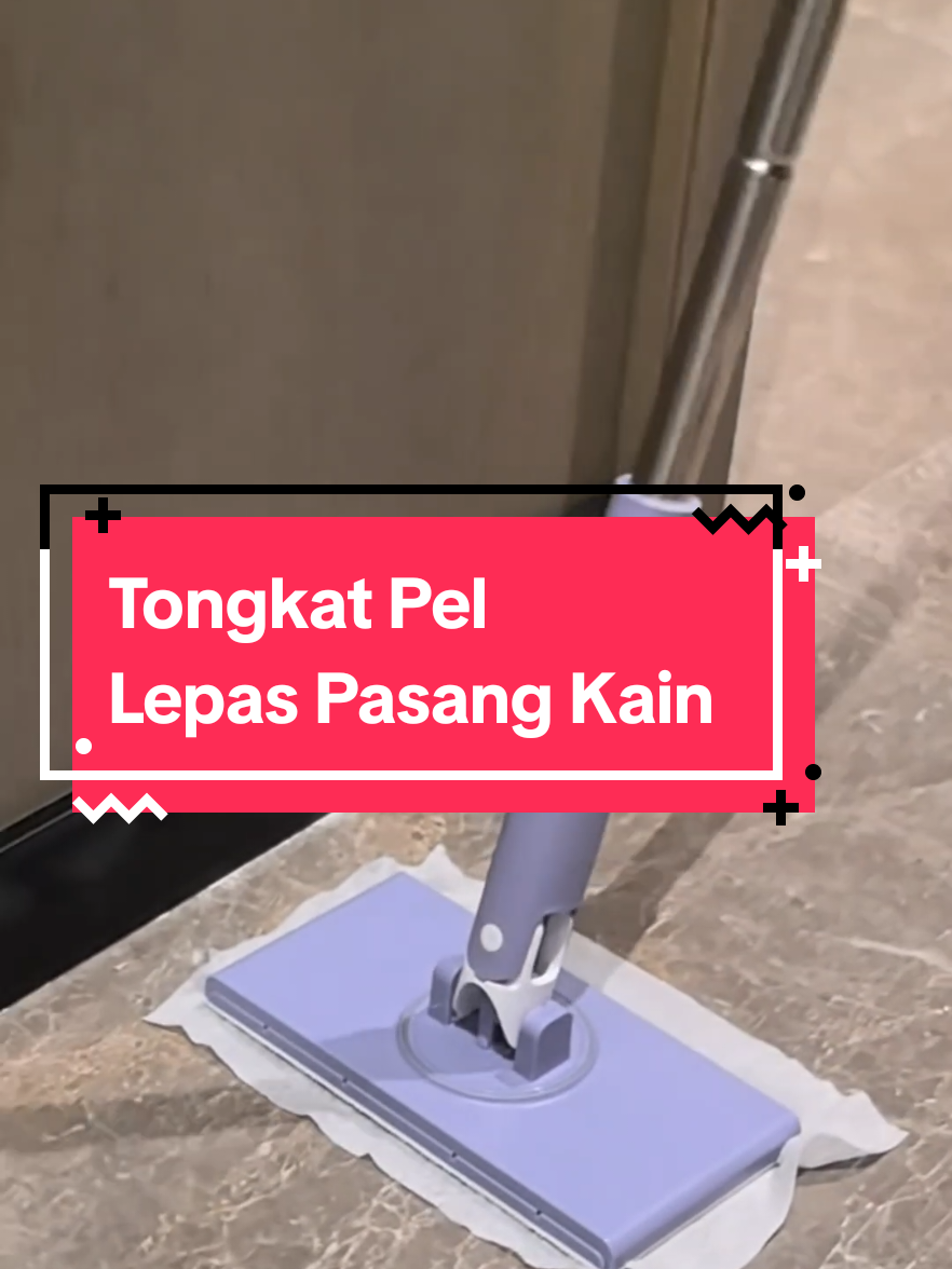 Tongkat pel magnet lepas pasang kain #tongkatpel  #tongkatpelputar  #alatrumahtangga 