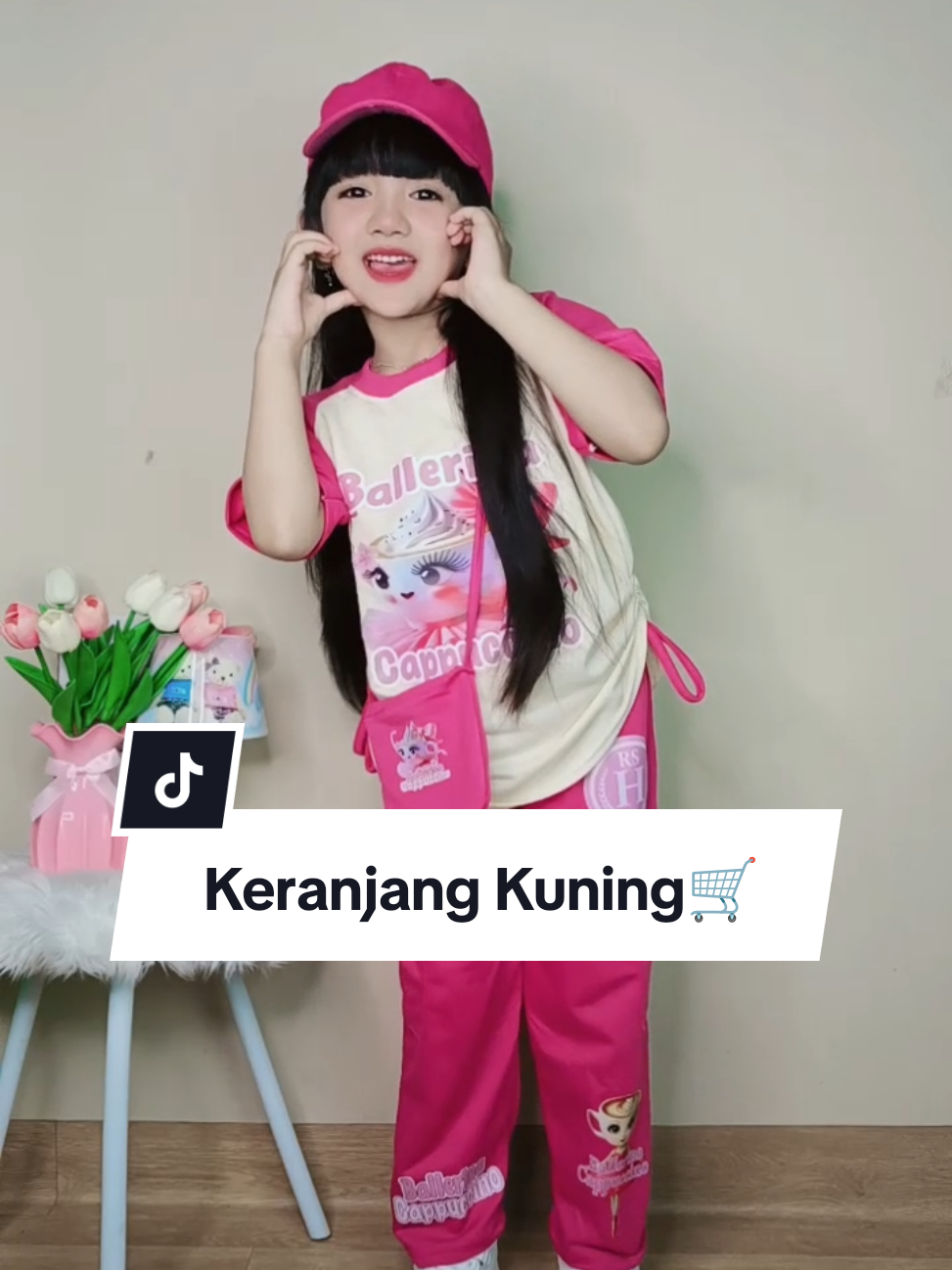 Setelan Ballerina Capuchina udah set sama tas gemes nya nih😍 Samaan yuk 🫶🥰 #setelanbalerina #setelananak #ballerinacapuchina #ballerina #anomali #setelanmurah #setelangemes #setelanviral #SatuKontenTiapHari 