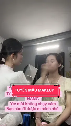 Tuyển mẫu make hằng ngày. Ứng tuyển qua ig:Ght.czz #CapCut #fypage #foryoupage #fyp #foryou #danang #makeupdepdanang #daymakeup #hocmakeupcanhan #makeuptutorial #makeupartist #make #xh #teamghetca #ChupKyYeuDaNang #xybca #makeupdanang #canhan #xuhuong 