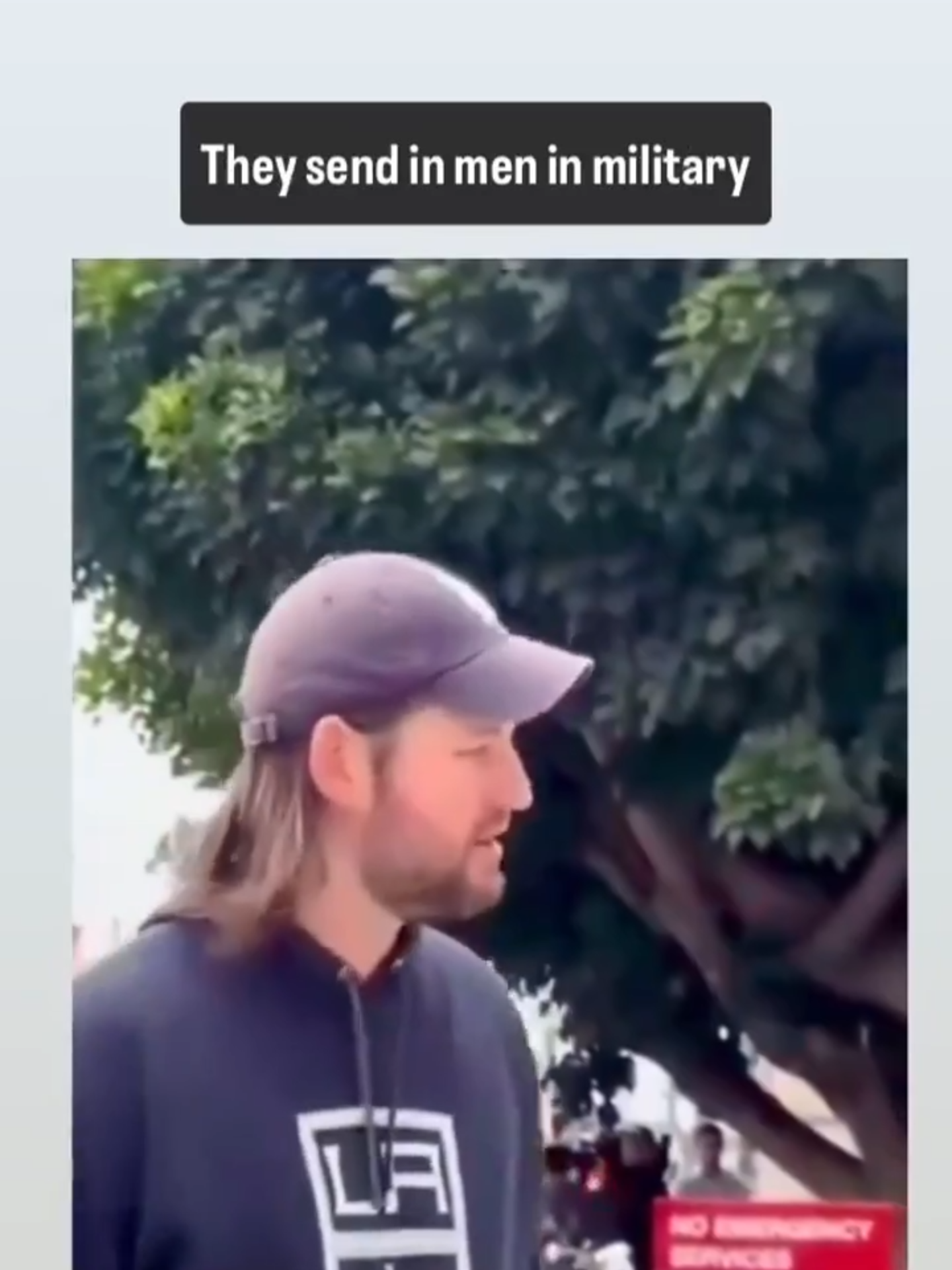 This man spoke truth to power in LA —telling the military they’re not here to serve a wannabe dictator. They swore an oath to the Constitution, not to authoritarianism. Every public figure should have that kind of courage. . . #BuildTheResistance #fyp #Resist #politicstiktok #maga #2025 #politicaltok #news #gop #politicaltiktok #democracy #fightoligarchy #DonaldTrump #handsoff #democrats #nokingsinamerica #laprotest #losangeles #california