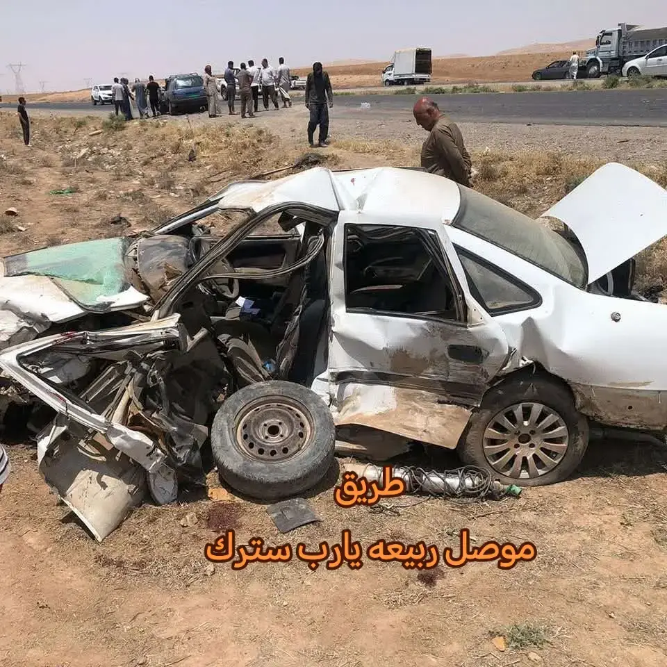 حالات وفيات اثر حـ.ـادث سير مرعب على طريق الموصل - الكسك.#😭🥹💔العراق 🇮🇶