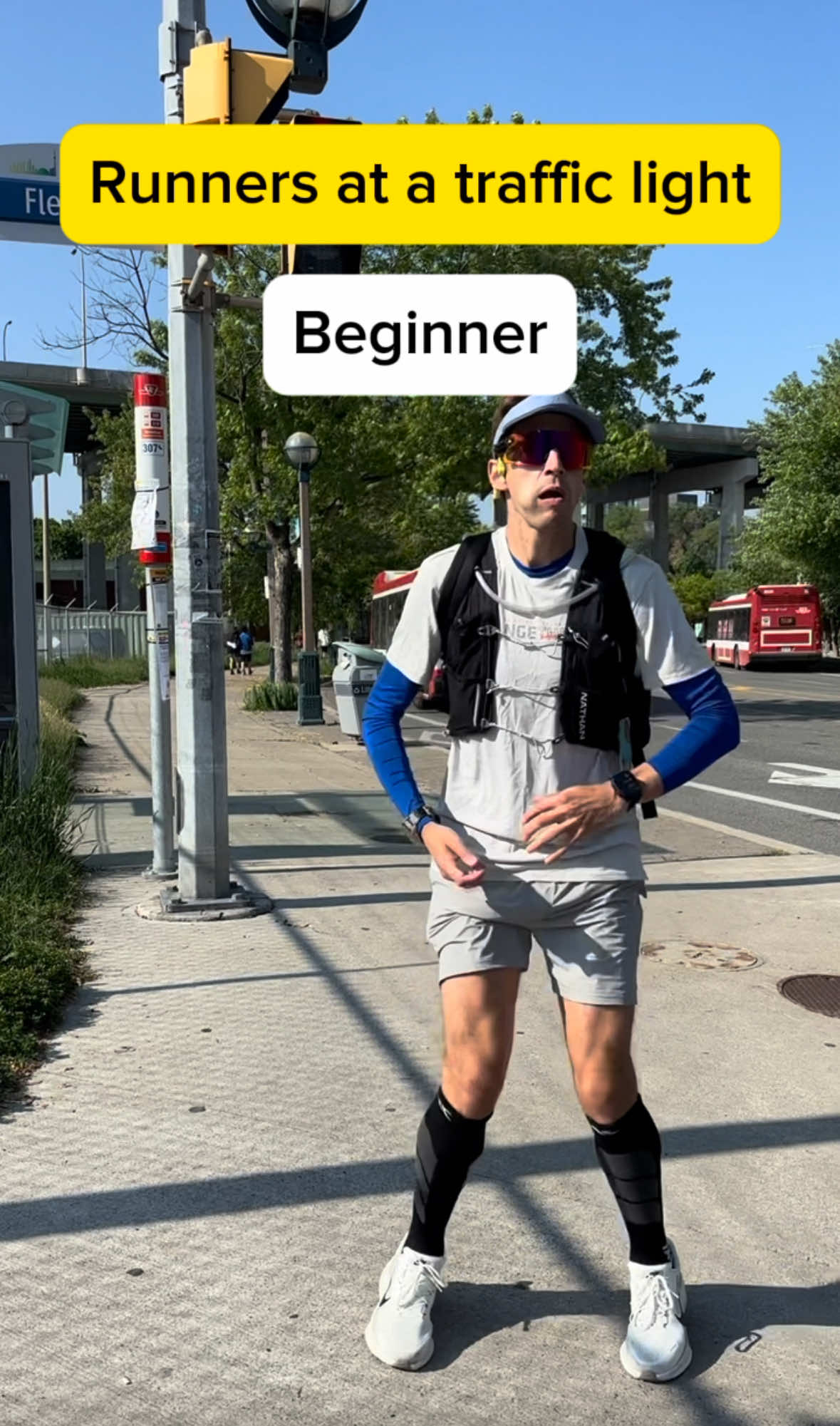 Do you run in place at a traffic light?🏃‍♀️🏃🚦 . . #run #runner #marathon #Running #training  #runrunrun #marathonhandbook #comedy  #runmotivation #runningjokes #runningcommunity #runnerscommunity #runnerslife #runningislife #runnersoftiktpk @marathon.handbook 