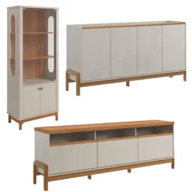 #CapCut  Transforme sua sala de jantar ou estar em um ambiente sofisticado e funcional com o Conjunto Lukaliam Móveis – Rack + Painel 3G Elegance 1.8 + Aparador Buffet + Cristaleira. Elegância, praticidade e muito estilo em um só combo! O Rack com Painel 3G Elegance de 1,80m é ideal para valorizar sua TV e dar um toque moderno à sua sala. Já o Aparador Buffet oferece espaço extra para organizar utensílios e servir com charme em ocasiões especiais. E a Cristaleira? Um verdadeiro destaque! Com portas de vidro e prateleiras bem distribuídas, é perfeita para expor taças, louças e aquele toque pessoal de decoração. #DecoraçãoDosSonhos #MeuCantinho #CasaLinda #LarDoceLar #MóveisPlanejados #DecoreComEstilo #TransformeSeuLar #InspiraçãoDecor #SalaPerfeita #DesignDeInteriores #HomeStyle #DecorTrends #EstiloQueEncanta #ElegânciaEmCasa #LukaliamMóveis #shopee 