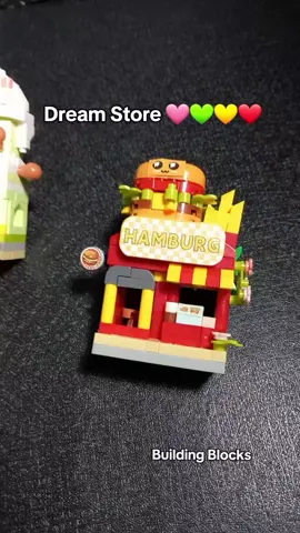 Mini Stores Building Blocks. #blocks #fyp #mini #lego 