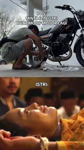 Uji nyali 😂 . . . #fy #fyp #pov #horror #modifikasi #modifikasimotor #rxking #kontenhiburan #lucu #otomotif #rxkingindonesia #rxking135cc #takutistri #kontenlucu 