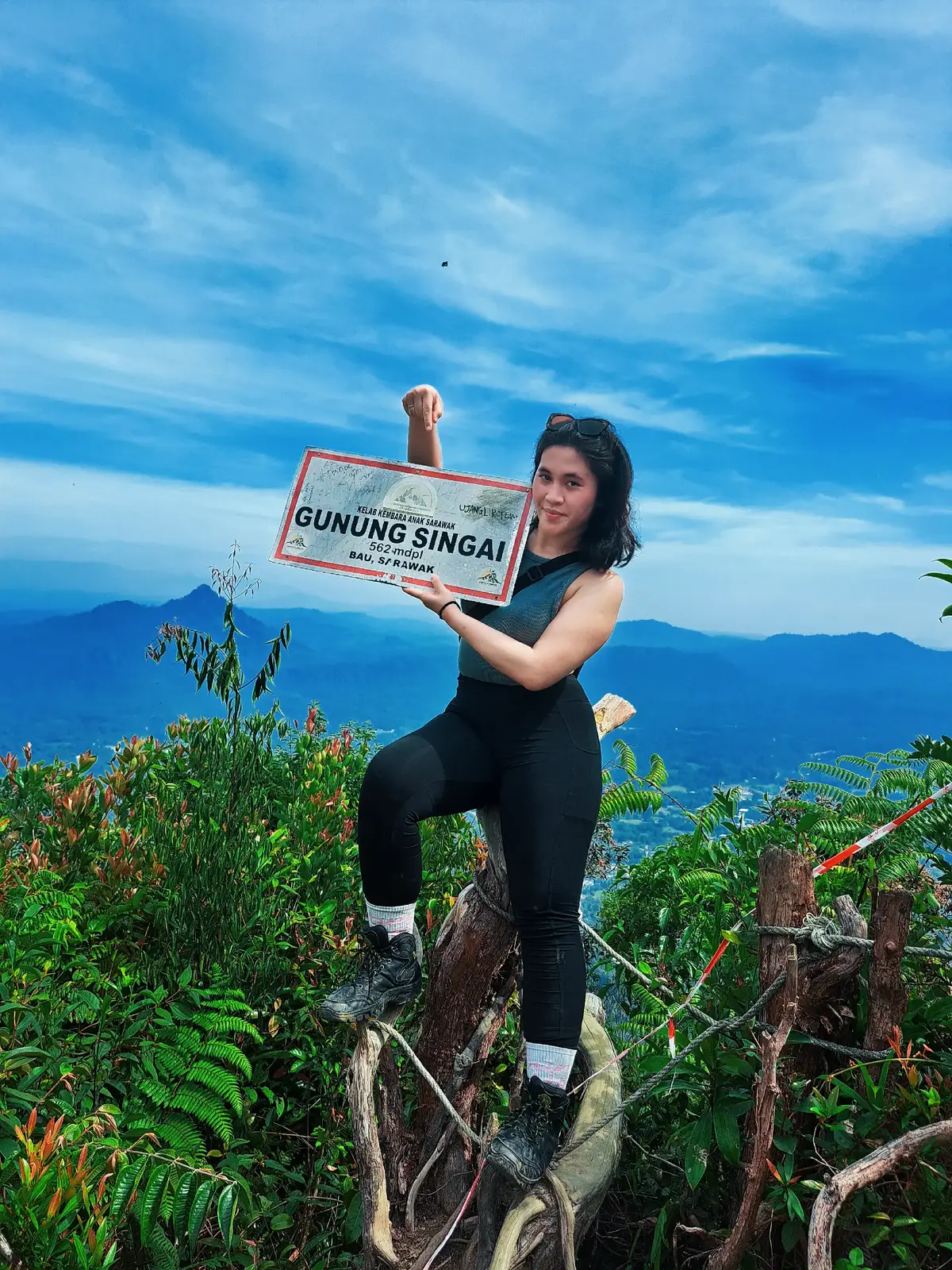 Nature healed my soul. Beer healed my legs. aikk? 😌 #Hiking #kuchingsarawak  #fyp #bidayuhserian #mountsingai 