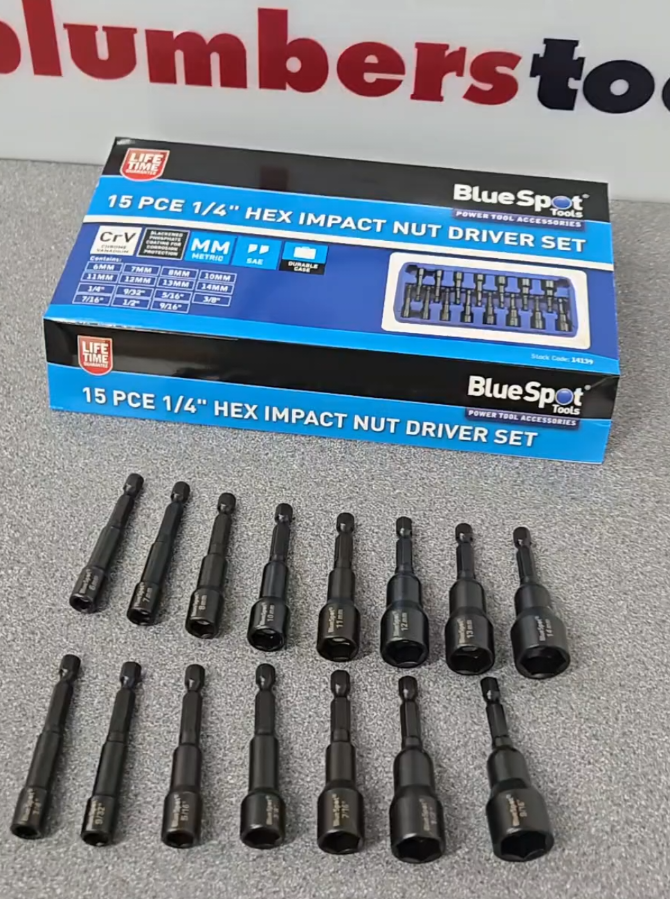 Blue Spot 14139 Nut Driver Set — tough, precise & built to last. Perfect for pros and DIYers 🔧⚙️ #ToolUpgrade  #ToolTime #DIYEssentials #PlumbersTool #HandTools #MechanicLife #FixIt #ToolAddict #WorkshopGear #NeilsenTools #LongReach #DIYProjects #ProfessionalTools #ToolKit 