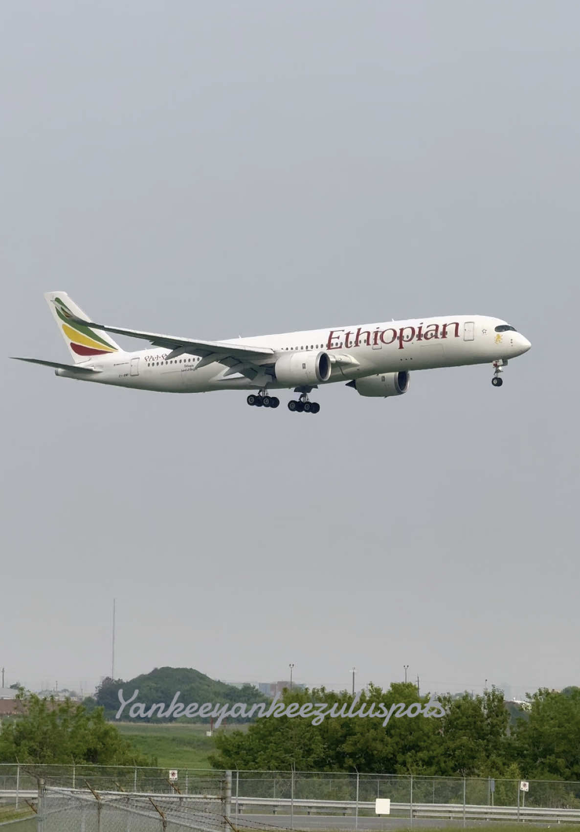 The smoke ruined the quality | Ethiopian Airlines Airbus A350-941 | Reg: ET-AWP On Final Runway 06L #fy #fyp #photography #planes #ethiopianairlines #airbus #a350_941 #beautiful #finalapproach #runway06l #toronto #pearsonairport #canada #cyyz #planespotter #iphone15promax #tyforthesupport @YYZ-Spots🇨🇦 @Dailydoseofaviation3 @milkis @marcospotsplanes_ @Marshalah @yqq_photography @Raunak @D-ABTK @AVIATION_YYZ_SPOTTER @(A6-EEQ) ✈ @🧑🏽‍🦯 @AIRLINE AVIATION @amir @Angus @Boeing 777-F @costadineth @cytrspotter @FLYYZ Aviation -Iraqī at soul @jayden_ Aviation @plane spotter yyz @Raunak Spots @THESPOTTER @YUL_AVGEEK @ZN 📸 773 @Ꮧ @✈️Aviation_YYZ✈️ 