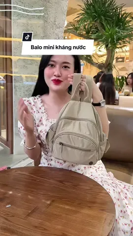 Balo mini 8 ngăn kháng nước xinh  #balo #balomini #balonam #balonu #balokhangnuoc 